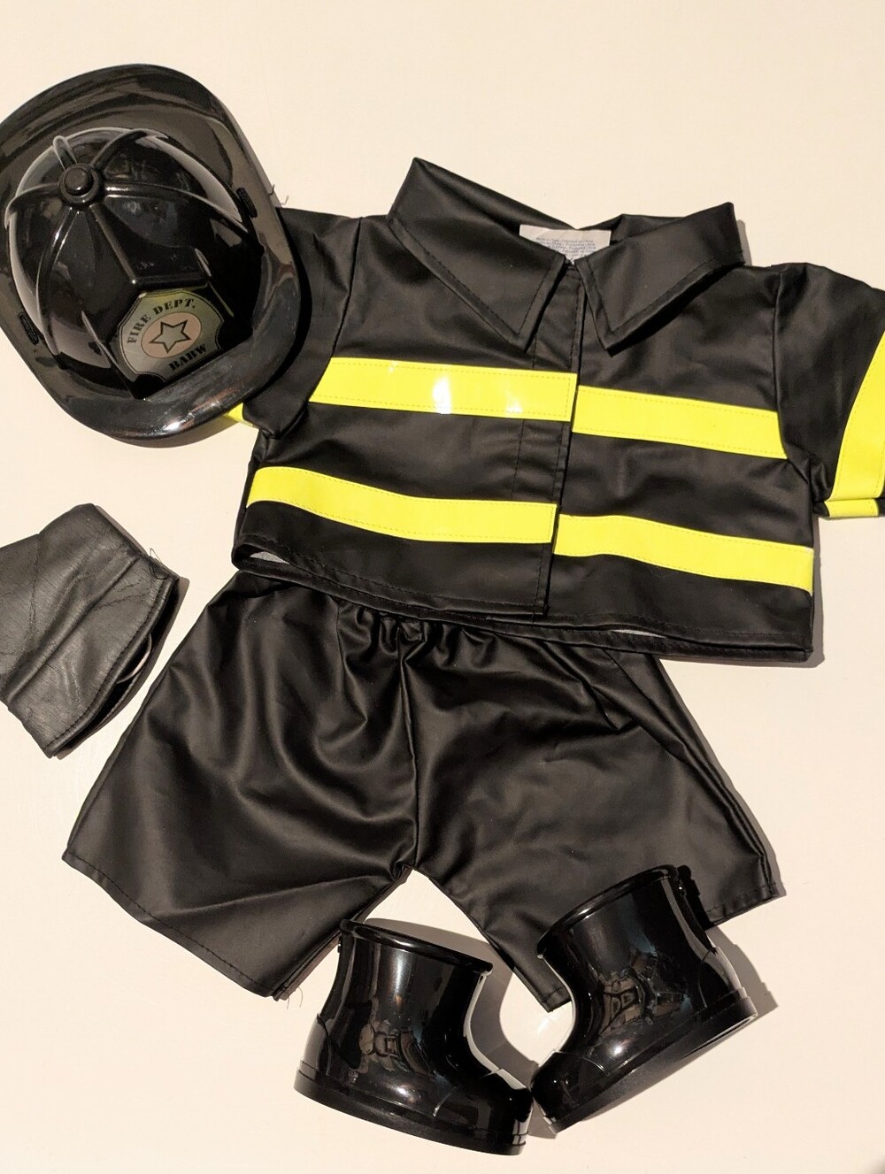 BABW Build A Bear Workshop Fire Fighter Fireman